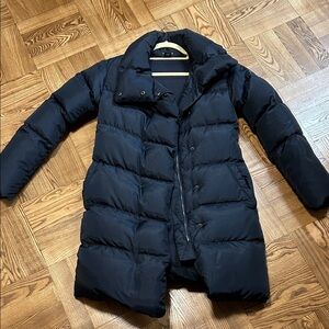Club Monaco Navy Puffer Jacket